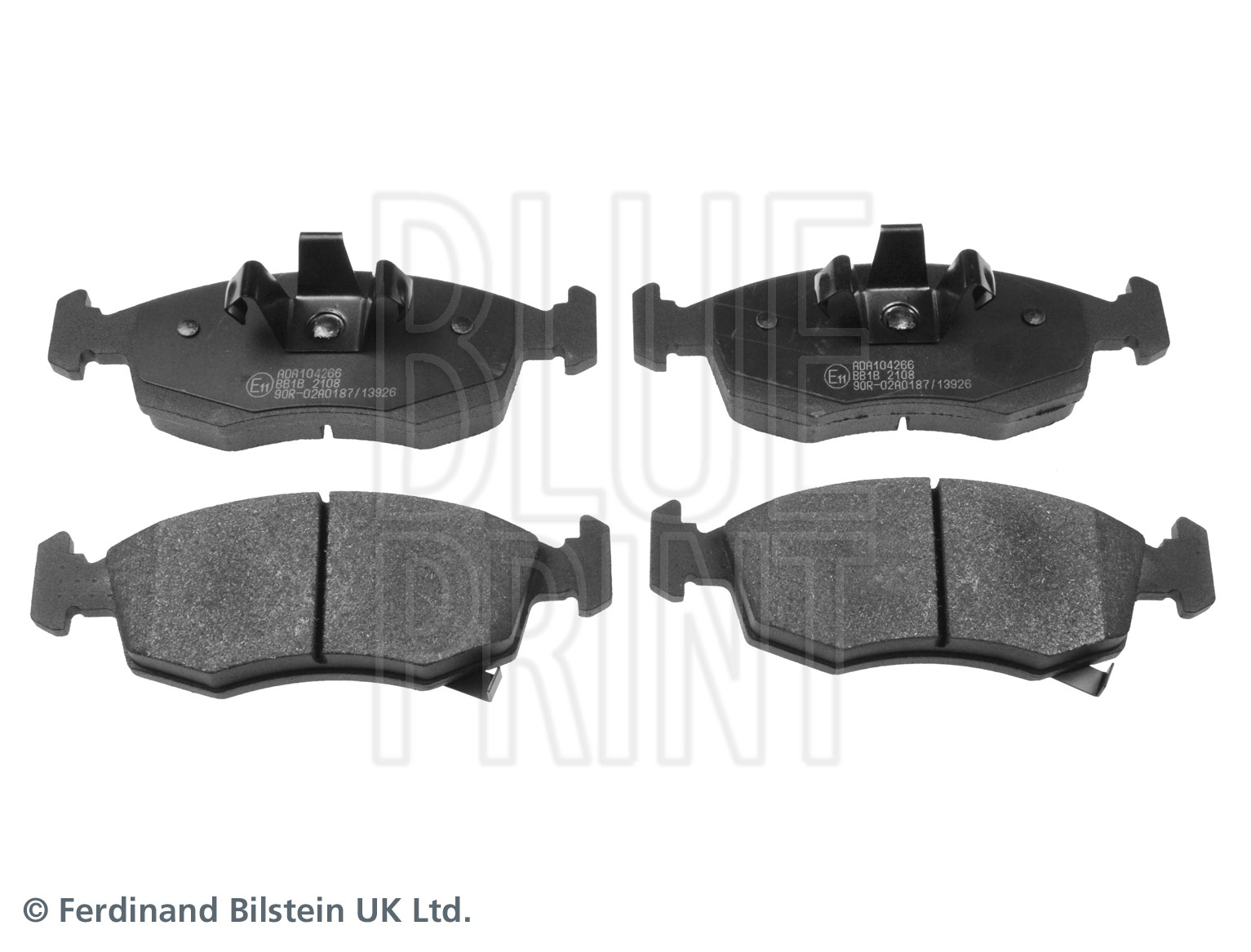 Brake pads BLUE PRINT ADA104266