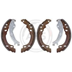 Brake shoe kit, ABS 9222