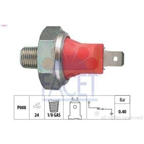 Oil pressure sensor, FACET 7.0017