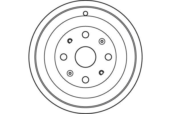 TRW DB4393 brake drum