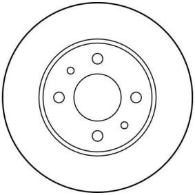 Disco freno, TRW DF1745