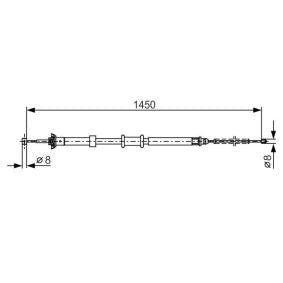 Cavo freno a mano, BOSCH 1 987 482 199